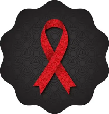 aids red ribbon