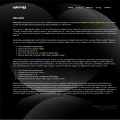 Airwaves Template