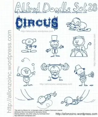 Alfred Doodle Set 28
