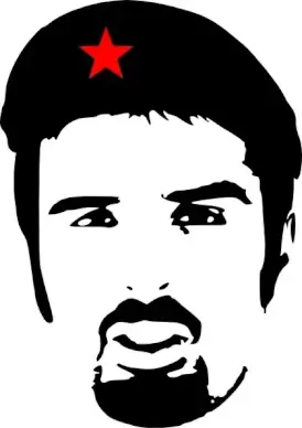 Ali Esbati As Che Guevara clip art