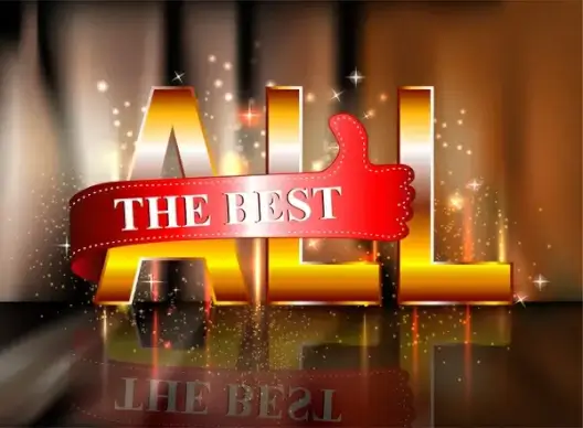 all the best label