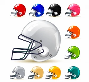 American football / gridiron helmets