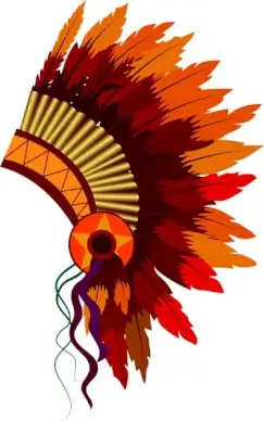 american indian hat
