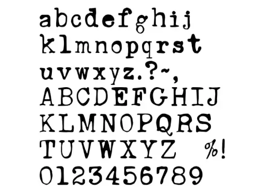 Ana's Rusty Typewriter