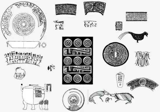 ancient the patterns pattern 01 vector