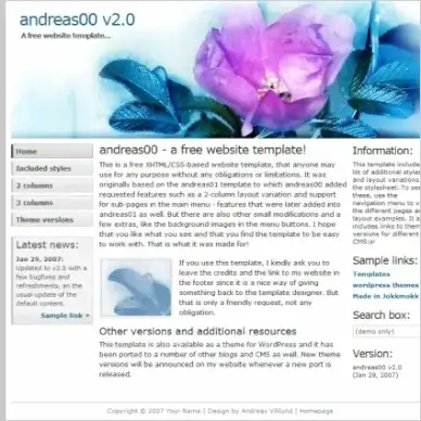 And reas 00 v2.0 Template