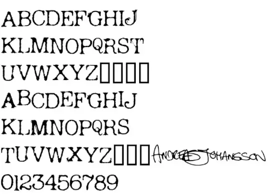 Andreas Typewriter