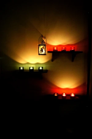 angel angel lantern candle