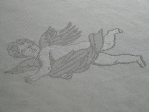 angel tablecloth pattern