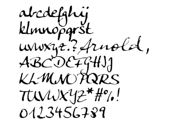 Anke Calligraphic FG