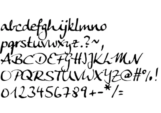 Anke Calligraphic FG