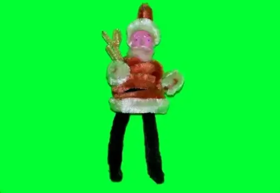 antique santa christmas ornament