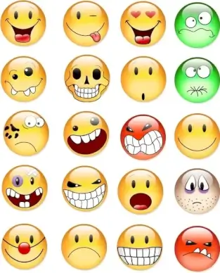 Aqua smiles XP Icons icons pack