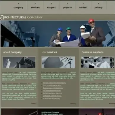 Architectural Company Template