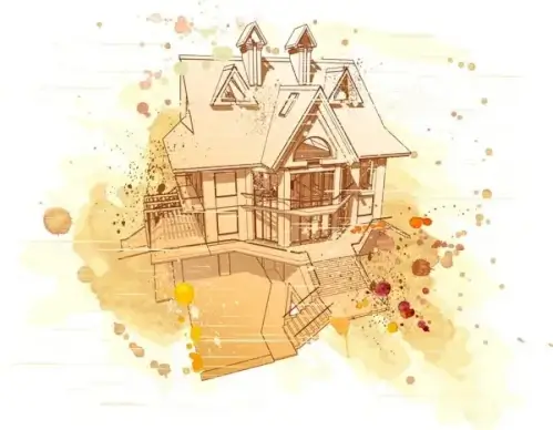 architectural series vector 11