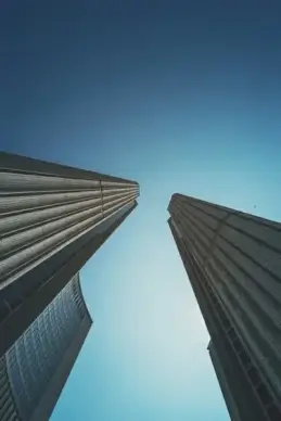 architecture blue sky building business contemporary