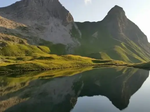 arctic coast coastline daytime idyllic island lake