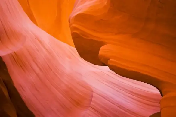 arizona mountain landscape picture elegant curves cliff surface