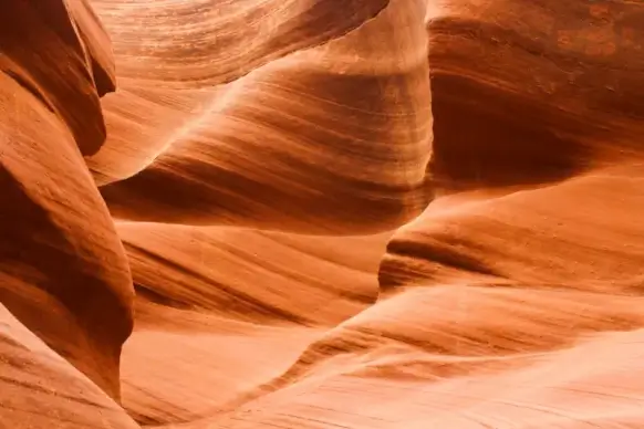 arizona mountain scenery picture curves cliff wall