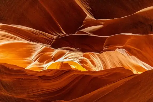 arizona mountain scenery picture elegant curved cliff shapes