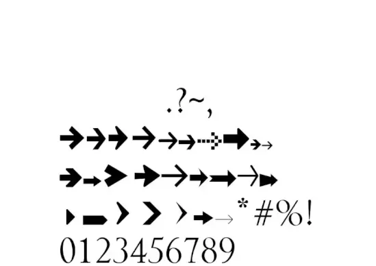 Arrow Symbols 1
