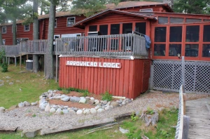 arrowhead lodge at voyaguers national park minnesota
