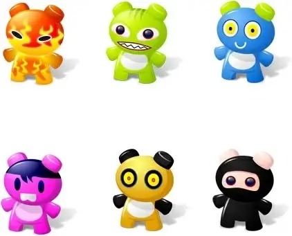 Art Toys Icons icons pack