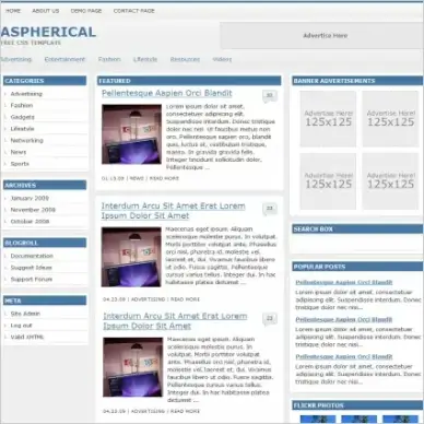 Aspherical Template