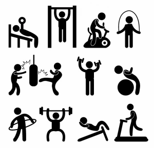 Athletic Gym Gymnasium Exercise 