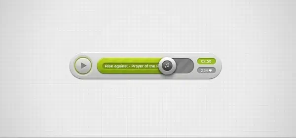 Audio Player PSD