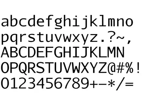 Aurulent Sans Mono
