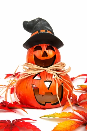 autumn decoration face