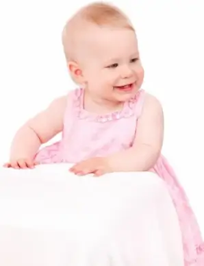 baby girl expression