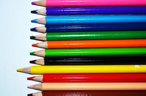 background colored pencils