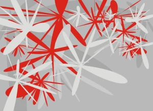 background grey red