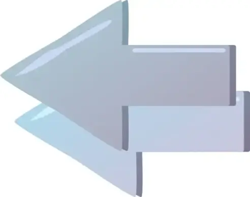 Backword Double Arrow clip art
