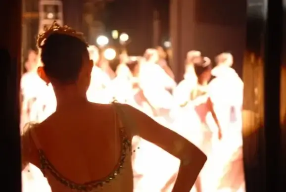 ballerina at backstage 2