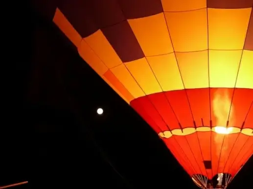 balloon hot air balloon balloon glow
