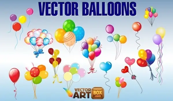 Balloons Clip Art