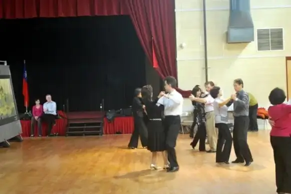 ballroom dancers