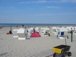 baltrum north sea beach