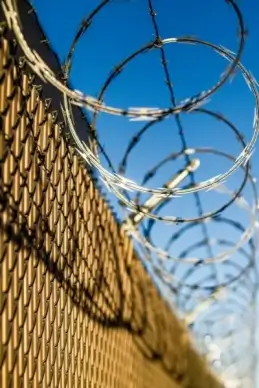 barbed wire boundary design fence iron leisure light