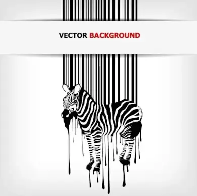 barcode background 01 vector