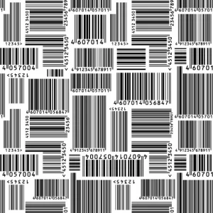 barcode design elements vector set
