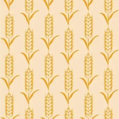 barley background yellow repeating decoration