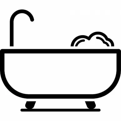 bath sign icon flat bright sketch