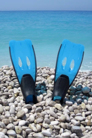beach blue diving
