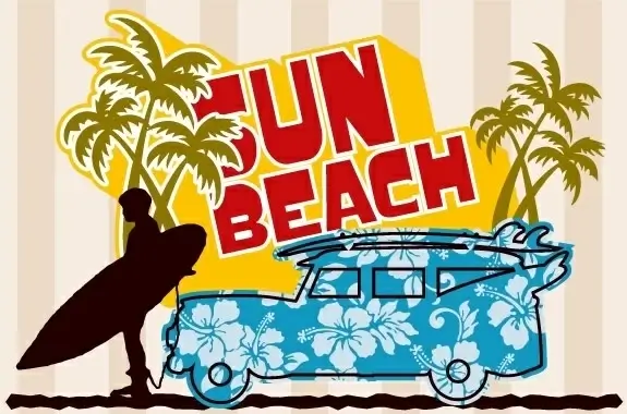 Beach Graphic