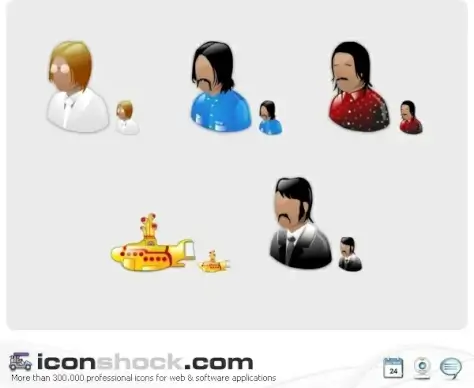 Beatles Vista Icons icons pack