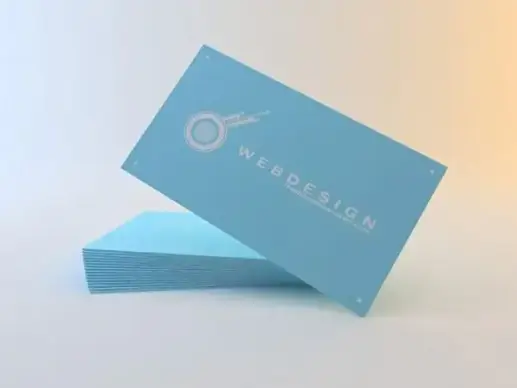 beautiful color card 05 psd layered